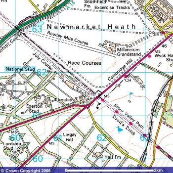 Devil's Dyke - Ordnance Survey